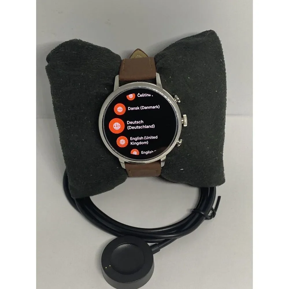 Fossil Gen 4 Authentic Digital Dial Smart Watch Custom Band FTW6017 AB462